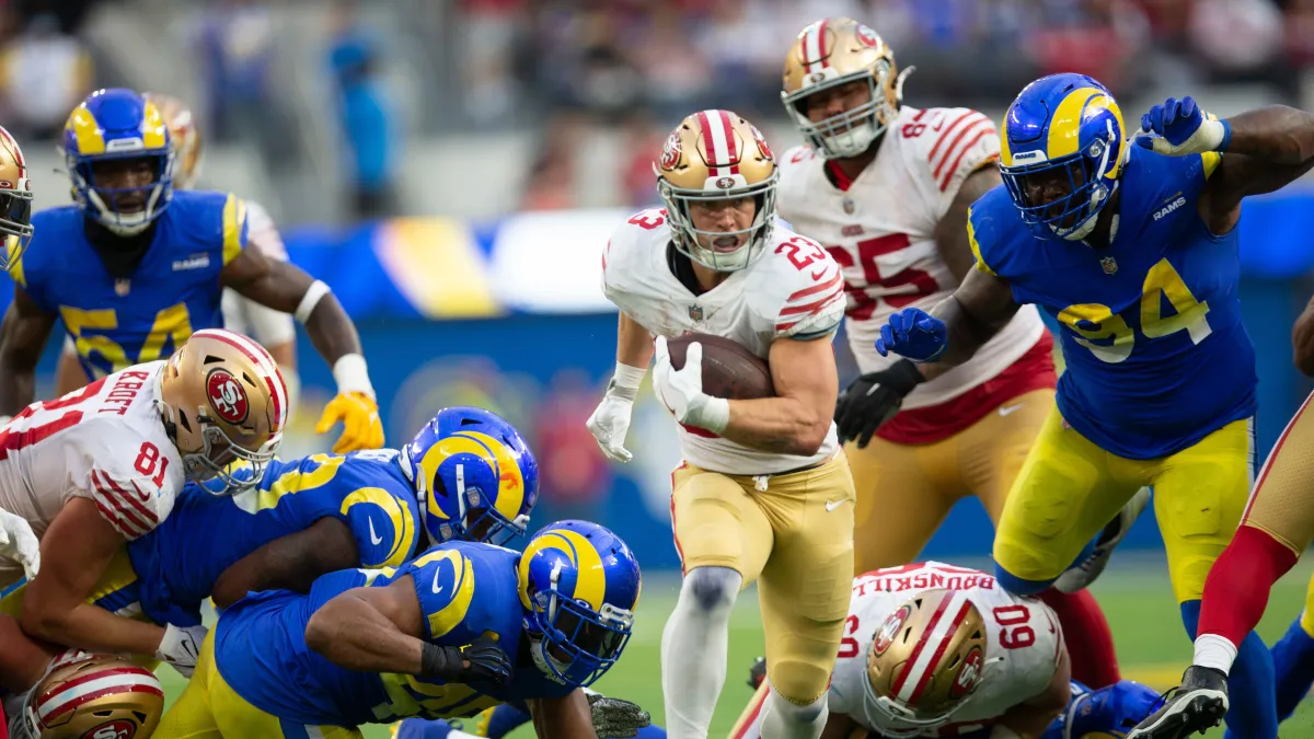 Ways to Watch and Listen to 49ers vs. Rams in the NFC