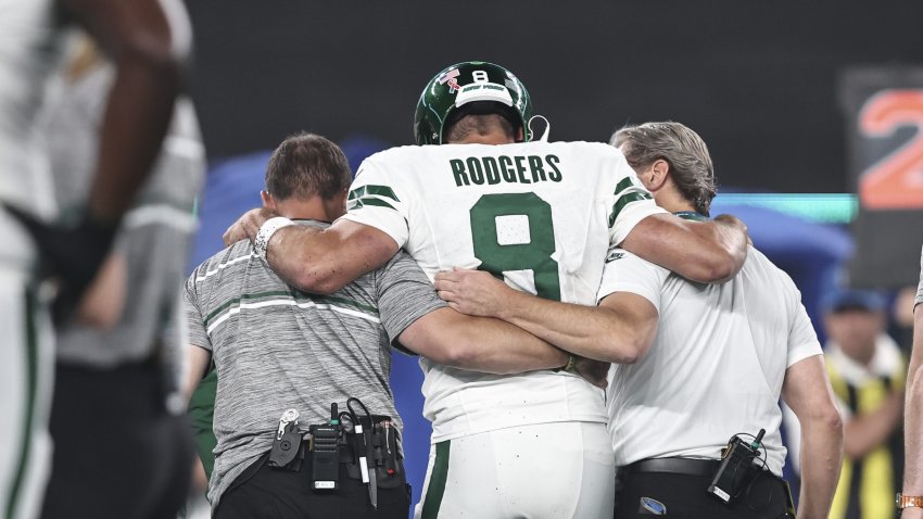 How does Aaron Rodgers' injury impact his Jets contract? – NBC Sports  Chicago