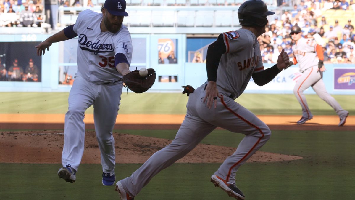 Dodgers and Giants Face Off In Rare Elimination Game Between 100