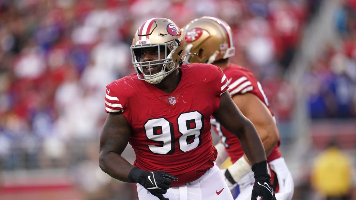 Javon Hargrave earns top PFF grade for 49ers in Week 3 win against Giants – NBC Sports Bay Area & California