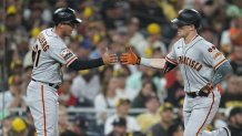 Giants' eighth inning rally falls short against the Padres – NBC Sports Bay  Area & California