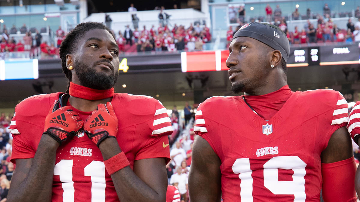 Deebo Samuel казва, че търговското искане на Brandon Aiyuk към 49ers е само преговори – NBC Sports Bay Area & California