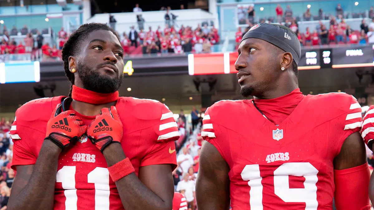 Report: 49ers' current plan is to ‘move forward' with Deebo, Aiyuk
