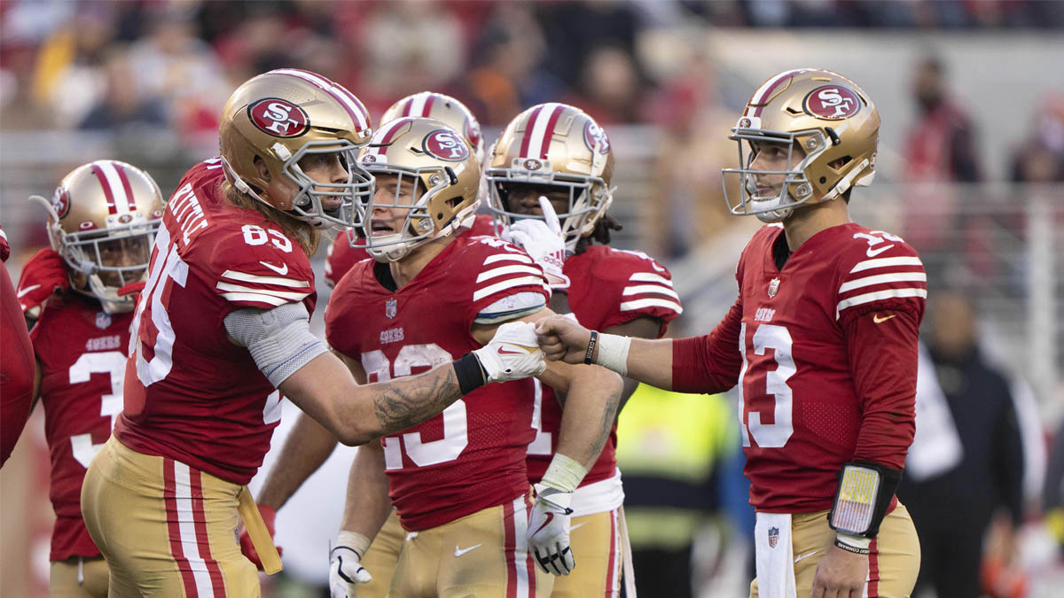 Por qué las pérdidas de balón entre 49ers y Rams de Brock Purdy no preocupan a George Kittle – NBC Sports Bay Area & California