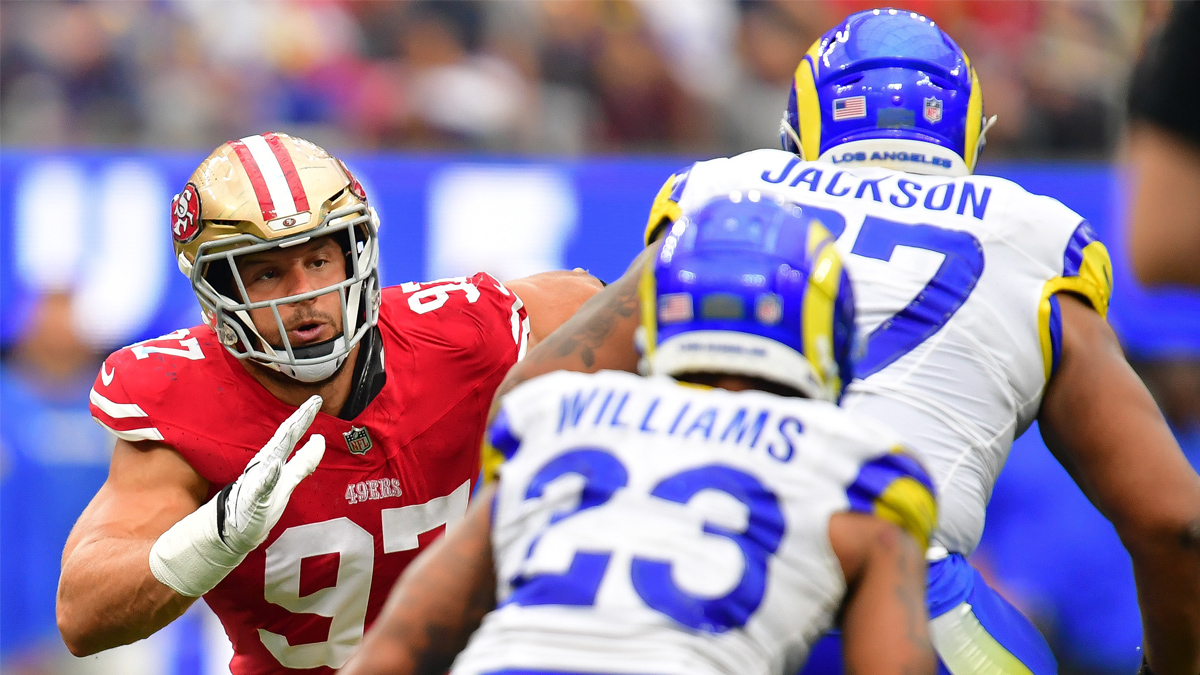 Nick Bosa earned strong PFF grade in 49ers’ win despite another sack-less game – NBC Sports Bay Area & California