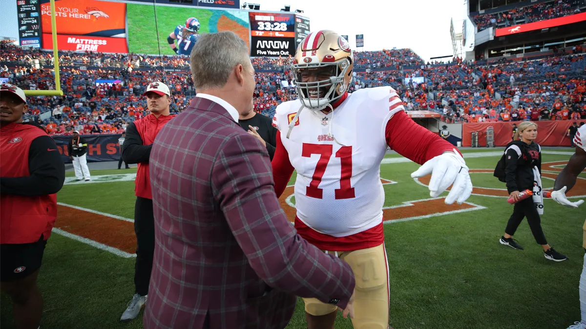 49ers players applaud Kyle Shanahan, John Lynch contract extensions – NBC  Sports Bay Area & California