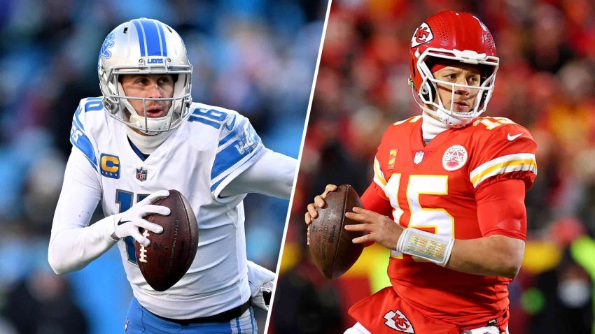 Jared Goff and the Lions will visit Patrick Mahomes and the Chiefs to open the 2023 NFL season.