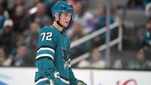 NHL Rookie Faceoff: Sharks' William Eklund Makes Spinning Statement -  FloHockey