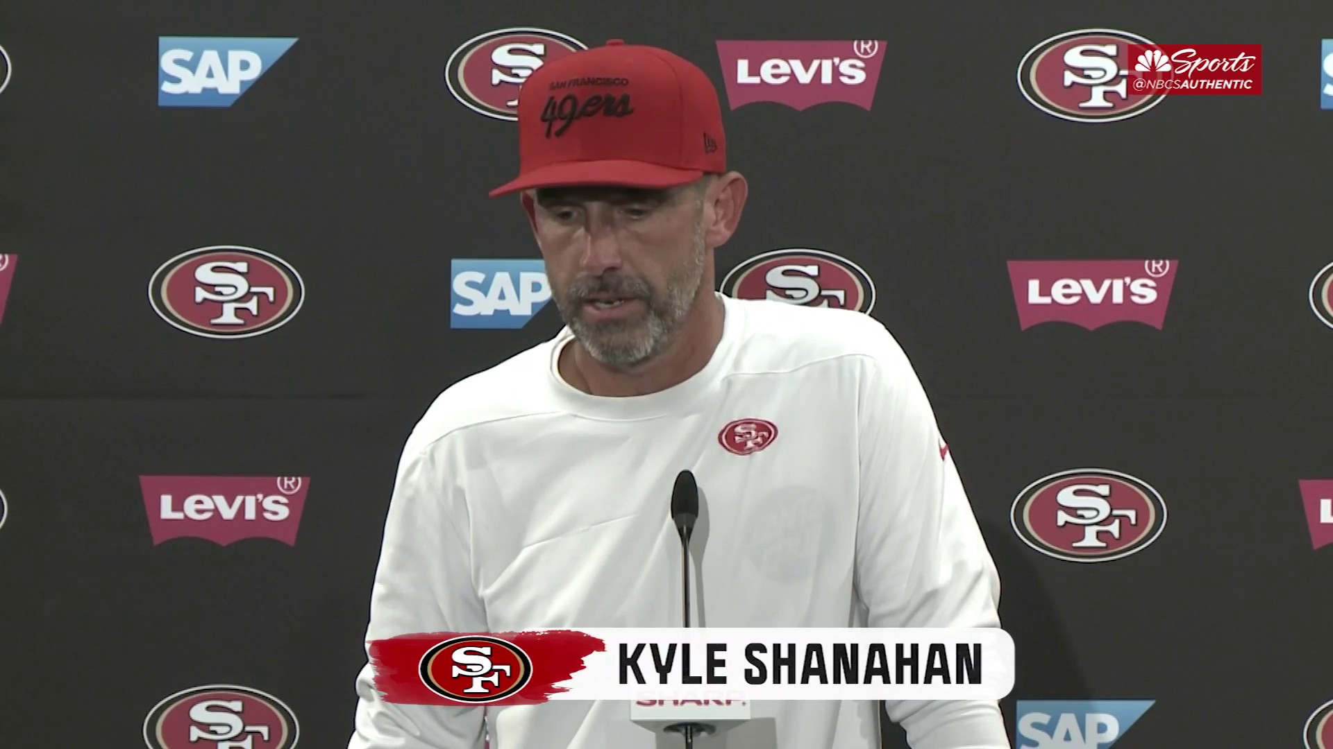 Why Kyle Shanahan Wears a Black 49ers Hat this Season - Sports Illustrated  San Francisco 49ers News, Analysis and More