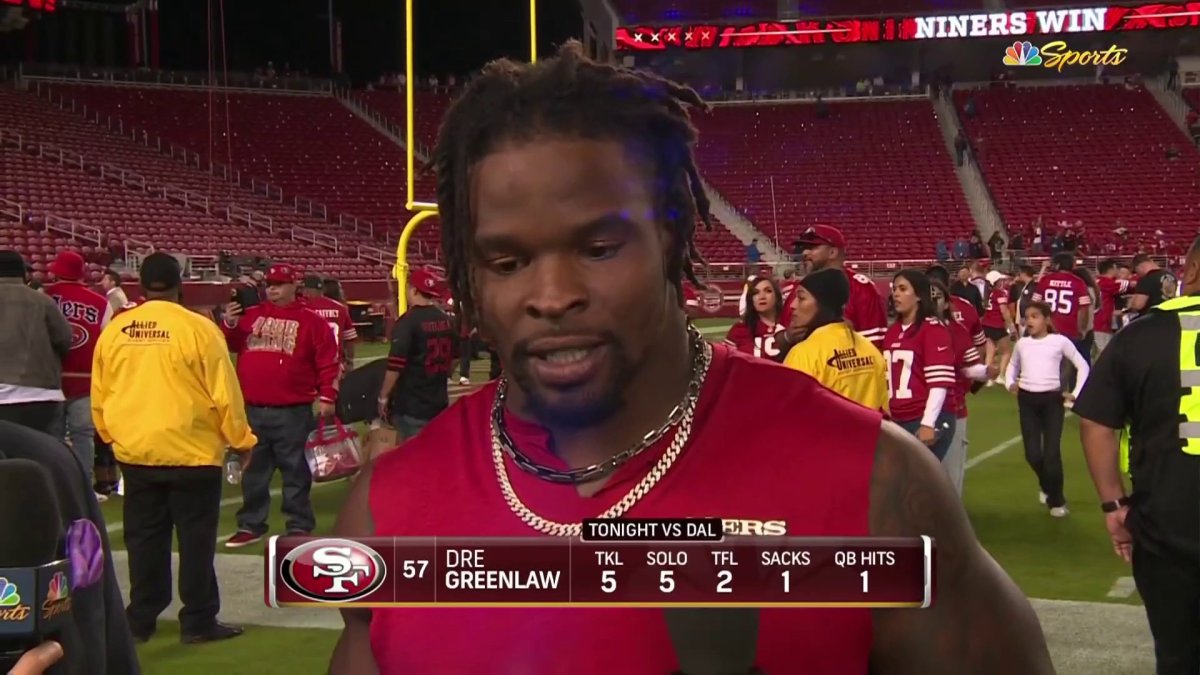 Dre Greenlaw strikes again — and again and again — as 49ers win