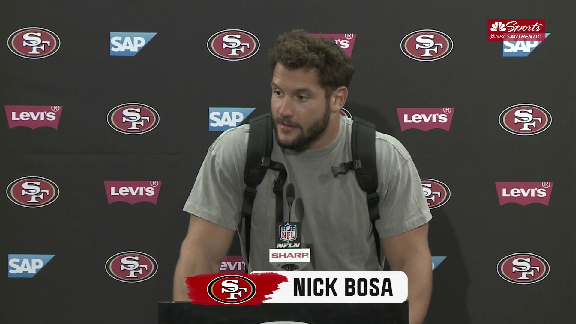 49ers have high expectations for a fully recovered Nick Bosa