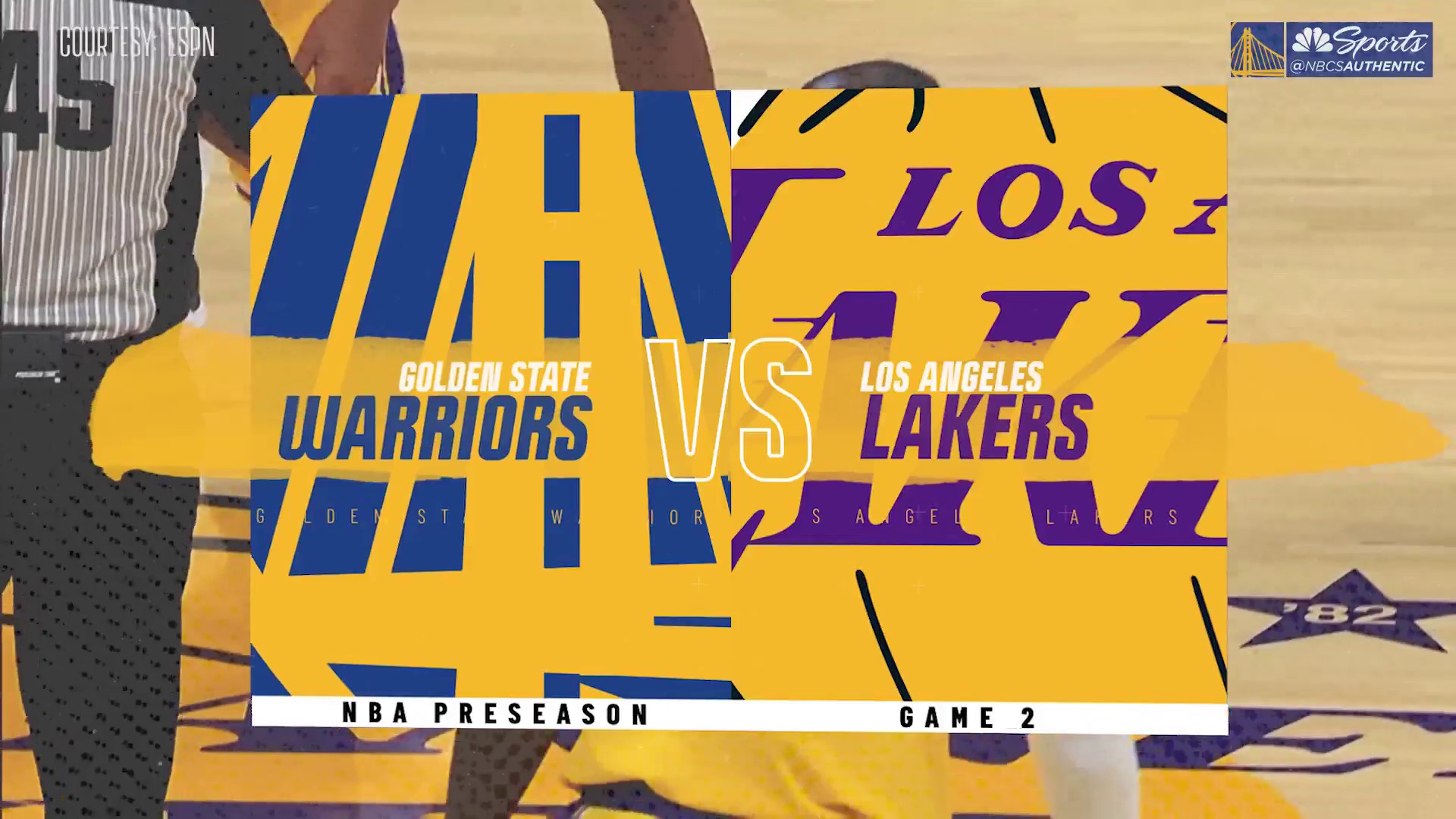 Warriors' fourth quarter rally falls short as Lakers take Game 1