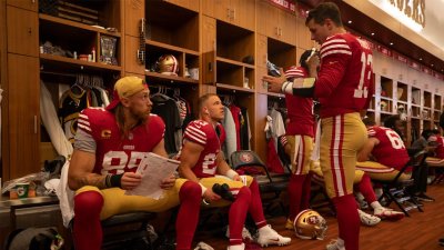 NBC Sports Bay Area & CA on X: The 49ers' new 1994 throwback uniforms are  straight fire 