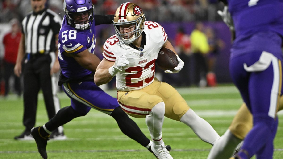 Christian McCaffrey shoulders blame for 49ers’ loss after fumble vs ...