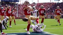 49ers' McCaffrey has MVP-like performance in win over Cardinals