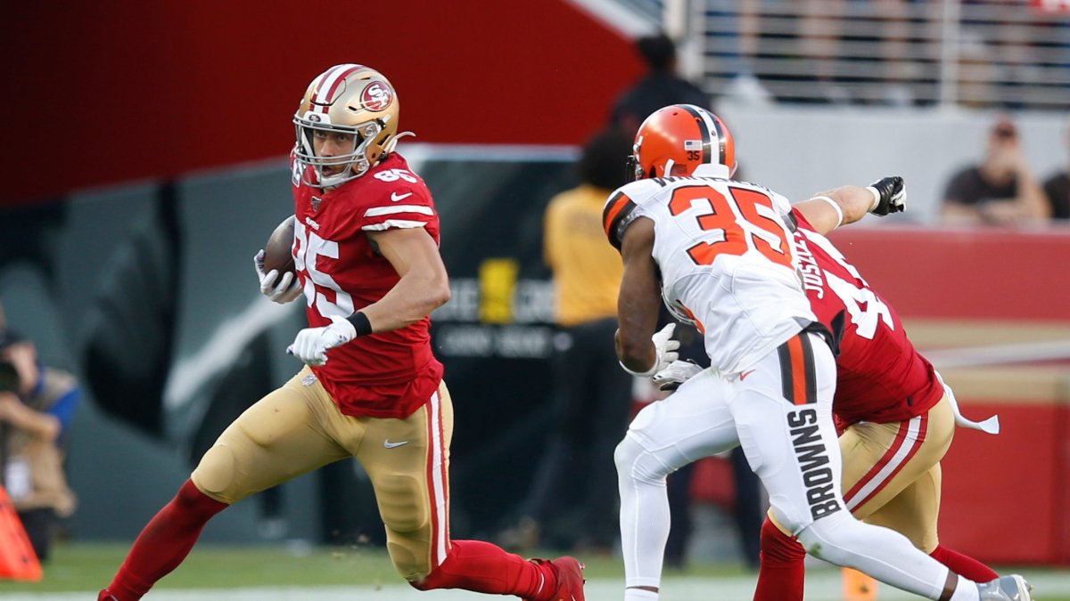 Cleveland Browns vs. San Francisco 49ers in Monday Night Football