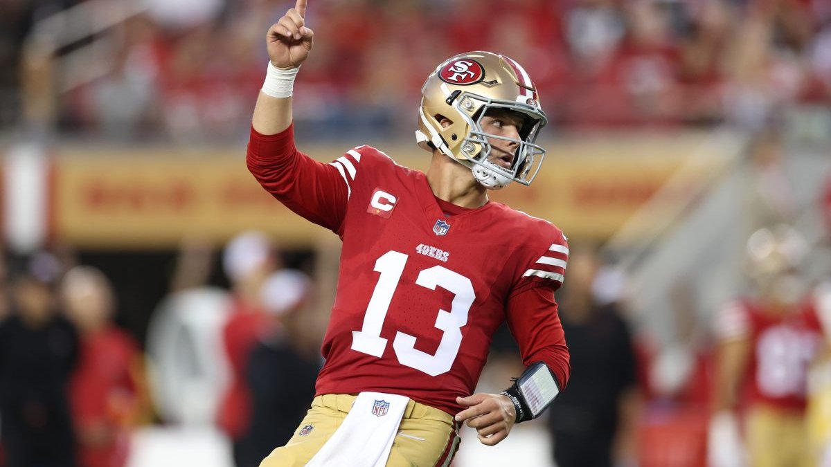 How Brandon Aiyuk's game has improved in 2023, per 49ers' Kyle Shanahan –  NBC Sports Bay Area & California