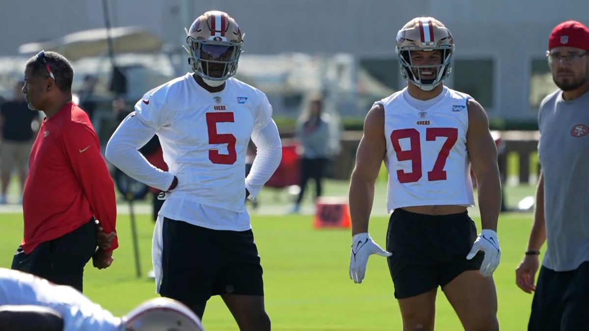 Photo of Die Motive der 49ers für den Handel mit Randy Gregory, perfekt zusammengefasst von John Lynch – NBC Sports Bay Area und CA