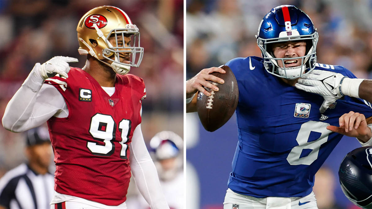 49ers' Arik Armstead Roasts Giants QB Daniel Jones After Seahawks Sack ...