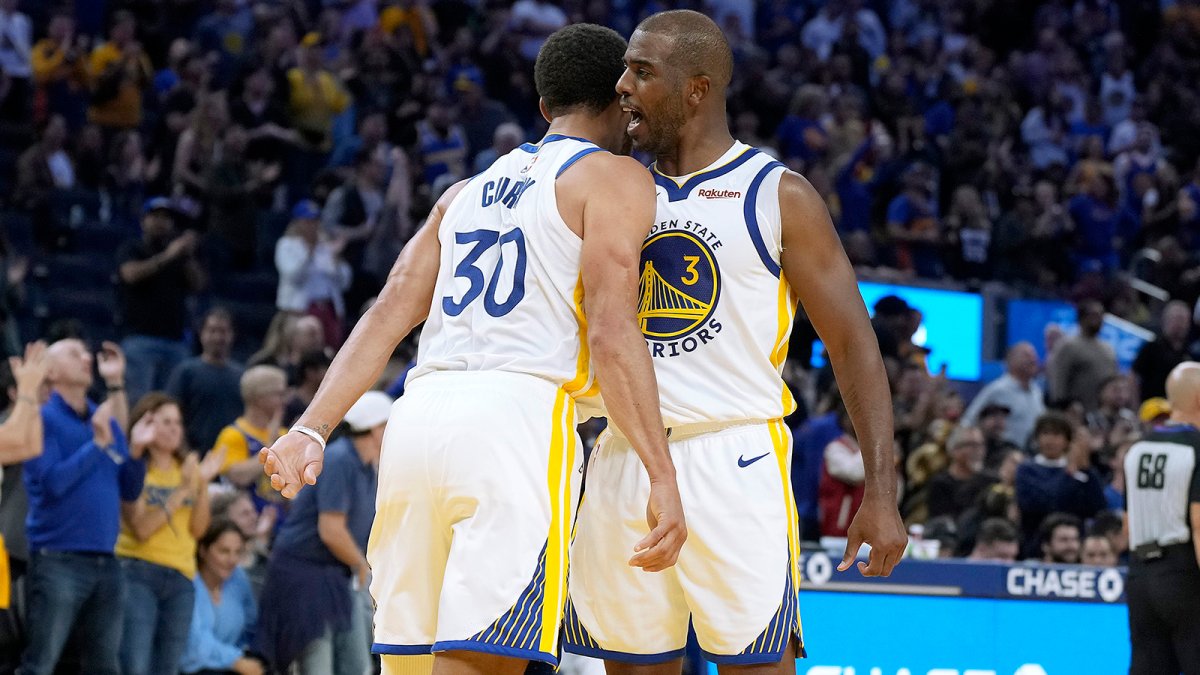 Photo of Unglaubliche Trainingsgeschichte von Steph Curry und Chris Paul, geteilt von Zaza Pachulia – NBC Sports Bay Area und Kalifornien