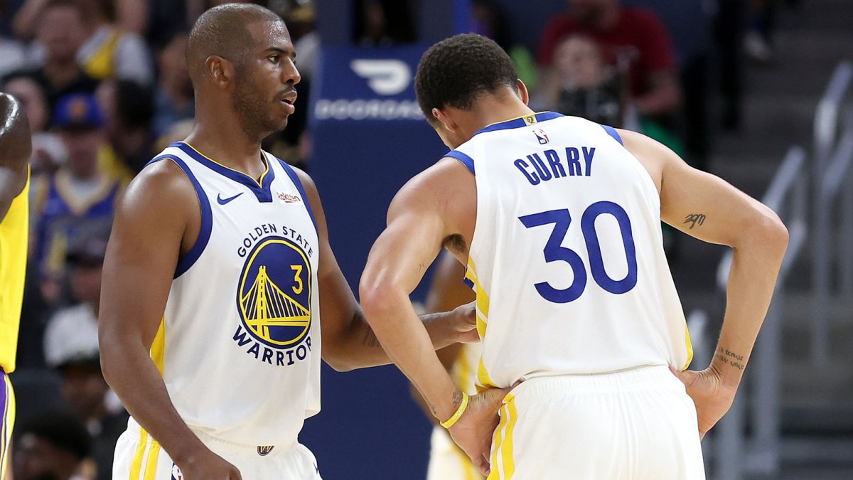 Chris Paul, zgodność z karnetem Warriors Pass Część obozu szkoleniowego NBA – obszar NBC Sports Bay i Kalifornia