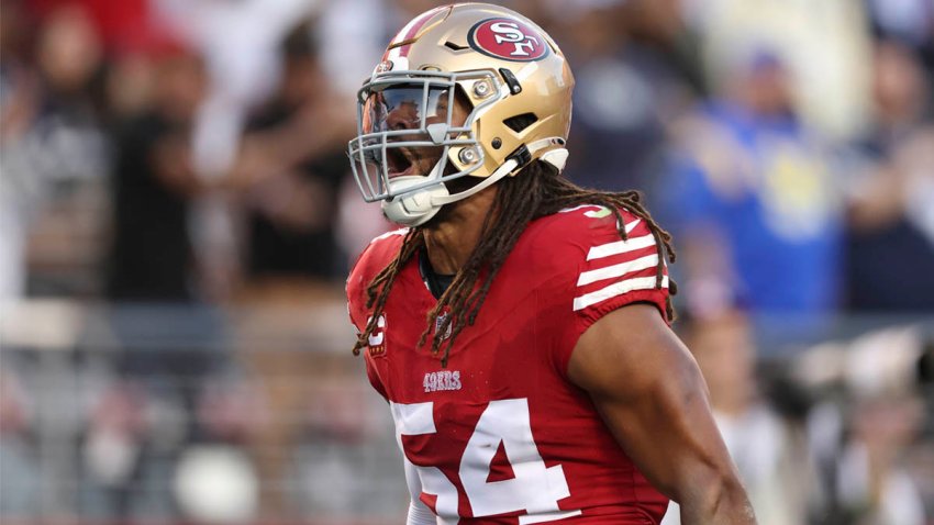 Fred Warner vows 49ers-Cowboys prime-time matchup 'one for the ages' – NBC  Sports Bay Area & California