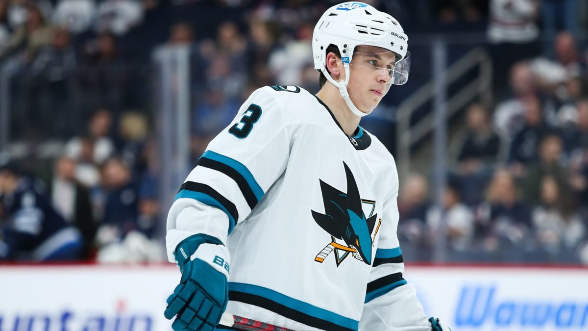 Sharks re-sign defenseman Henry Thrun to two-year, $2M contract – NBC ...