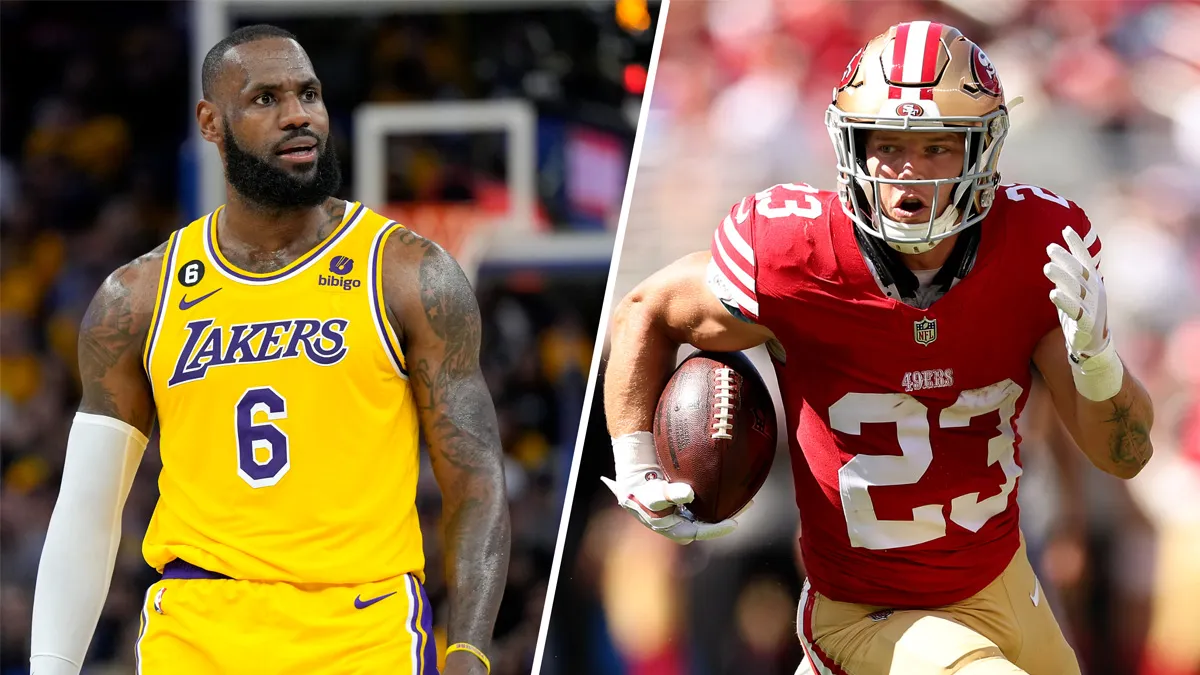 LeBron James hyped on social media after wild Christian McCaffrey ...