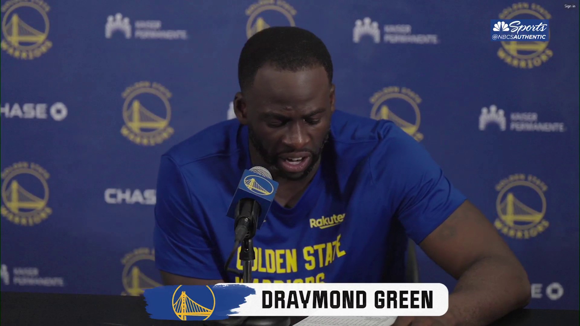 Draymond Green Explains Why Warriors Need Rookies Traveling On Road ...