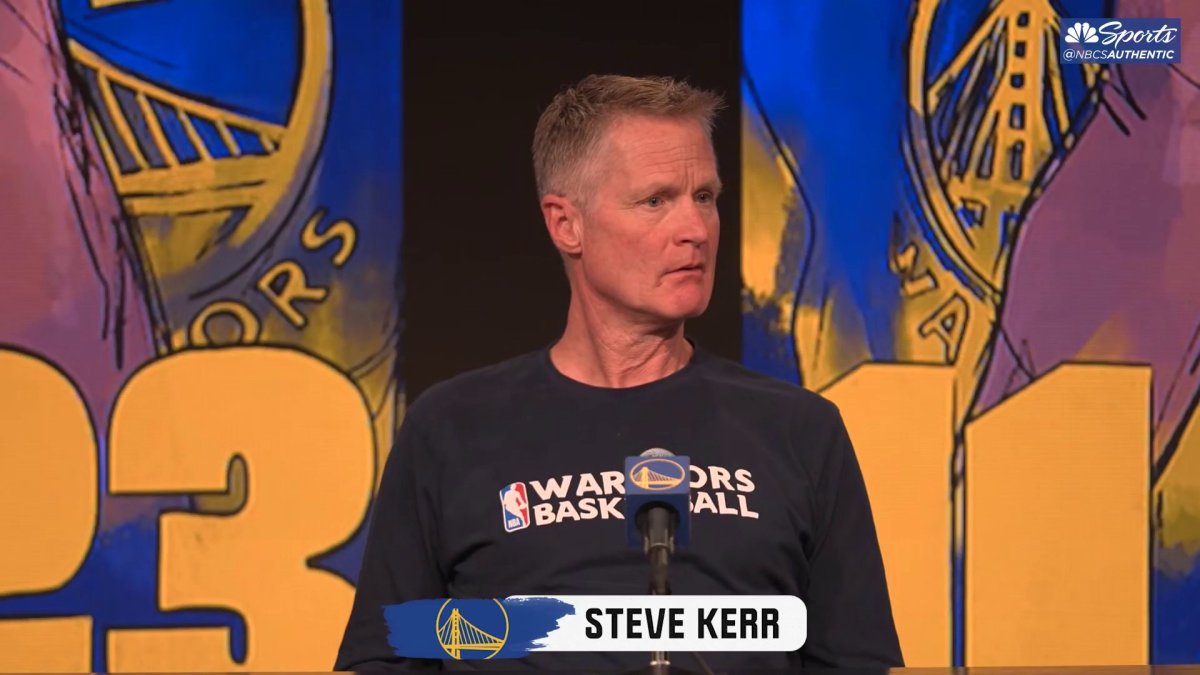 Steve Kerr ‘lucky To Have Coached Steph Curry Klay Thompson Draymond Green Nbc Sports Bay 7629