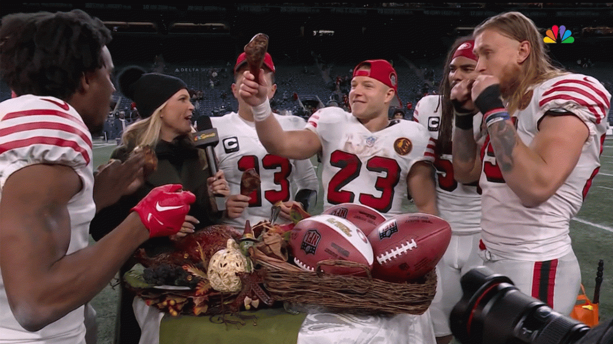 49ers enact revenge, feast on turkey after Thanksgiving win vs