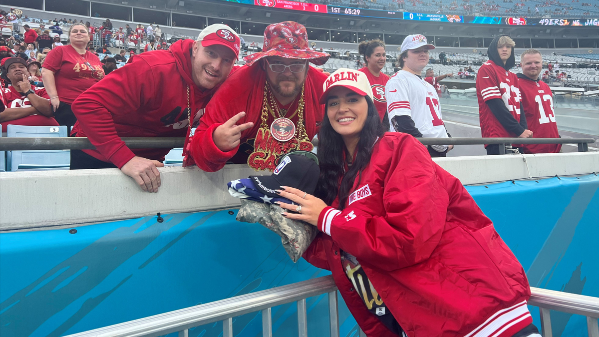 Why 49ers’ George Kittle was gifted retired Army veteran’s military ...