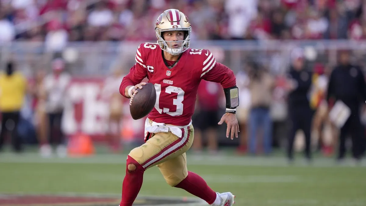 Brock Purdy playing at high level during 49ers’ skid, Kyle Shanahan