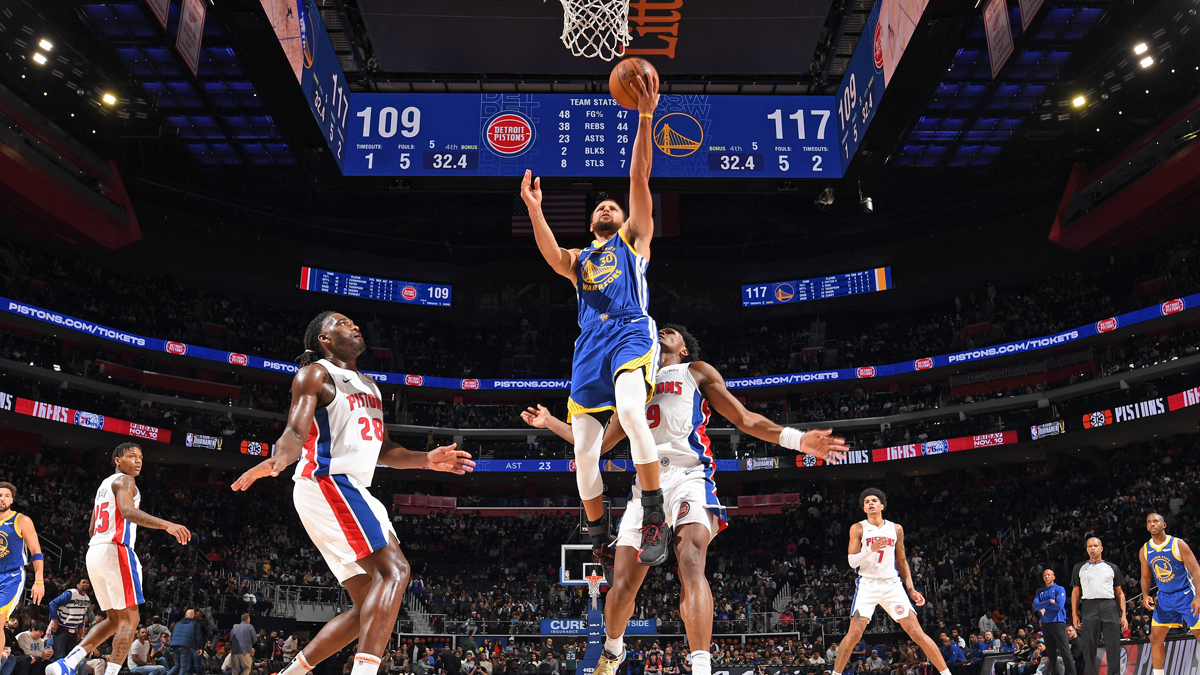 Steph Curry, do Guarding Warriors, foi descrito perfeitamente pelo novato do Pistons – NBC Sports Bay Area e Califórnia