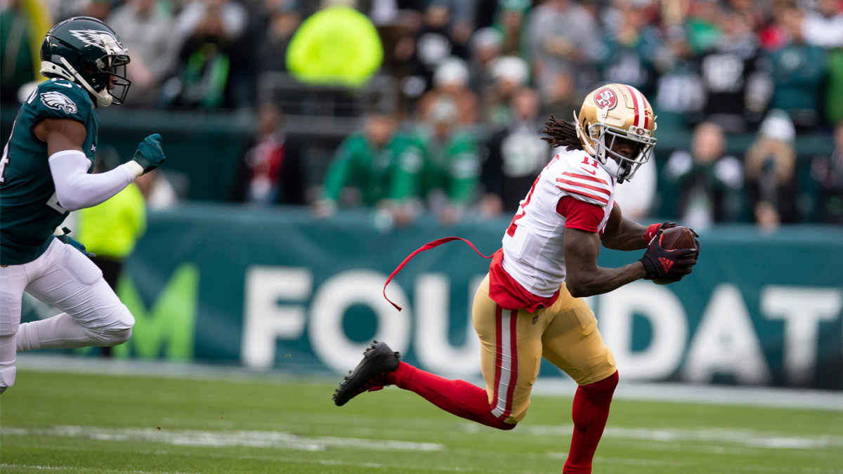 49ers’ Brandon Aiyuk moves on from postNFC title game Eagles comments