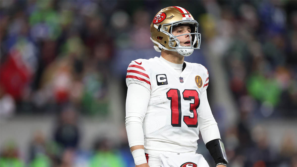 49ers QB Brock Purdy shares mindset after first pick-six of NFL career – NBC Sports Bay Area & California