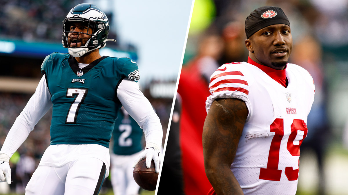 Haason Redick de los Eagles desafía a los 49ers a respaldar la temporada baja de ‘lloro’ en la Semana 13 – NBC Sports Bay Area & California