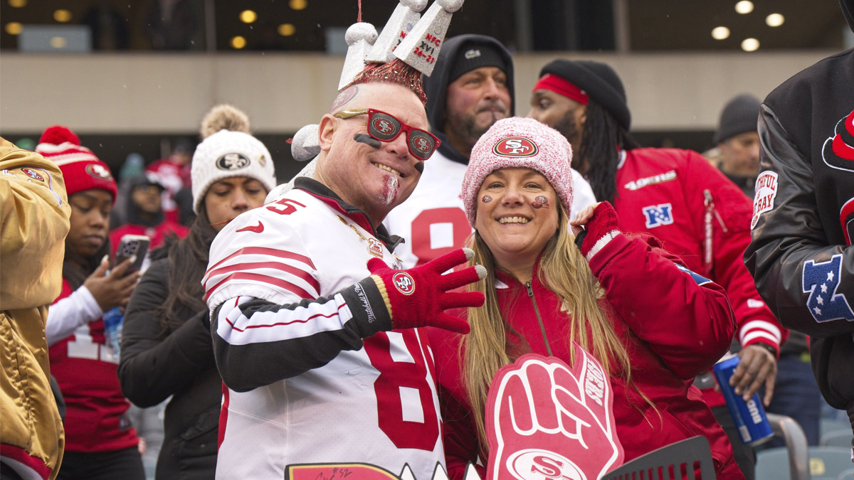 Si aspettano più tifosi dei 49ers nella settimana 13 contro gli Eagles che per il campionato NFC 2023 – NBC Sports Bay Area e California