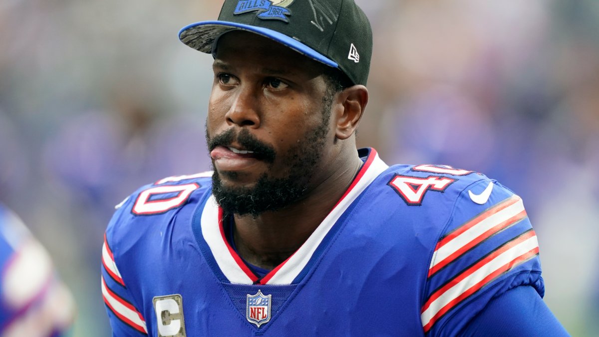 Bills GM says edge rusher Von Miller to practice and play while facing  domestic violence charge