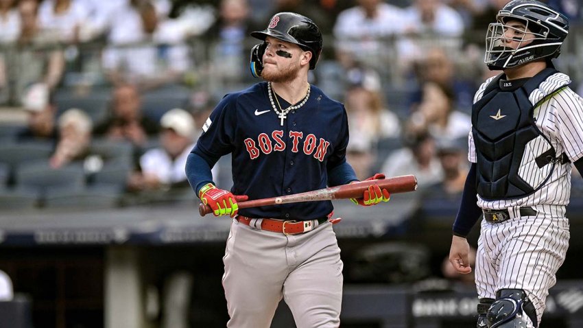 Red Sox outfielder Alex Verdugo