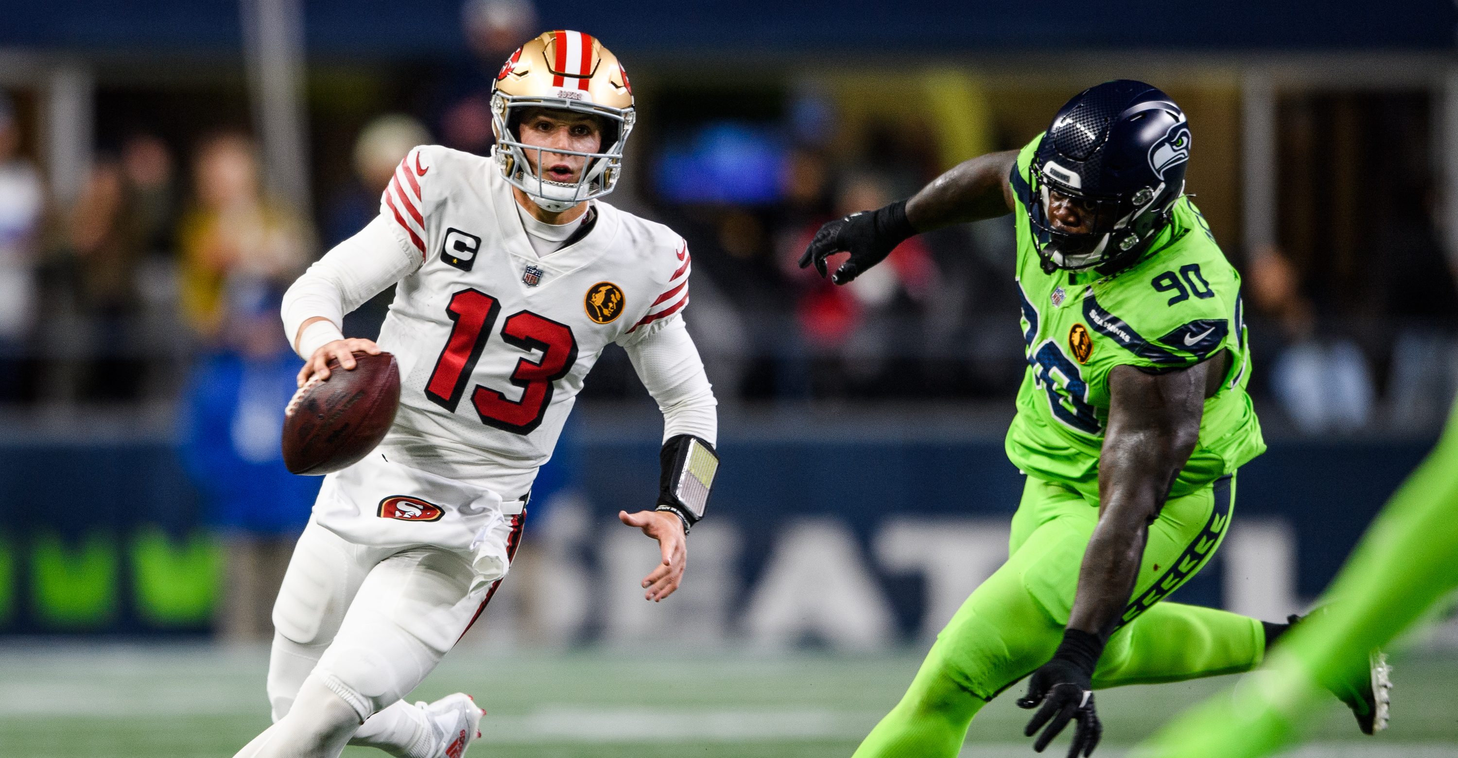 Seahawks vs. 49ers TV schedule: Start time, TV channel, live stream, odds  for Week 14 - Field Gulls