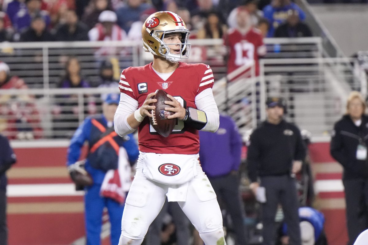 49ers QB Brock Purdy claps back at Colin Cowherd’s backwardhat remark