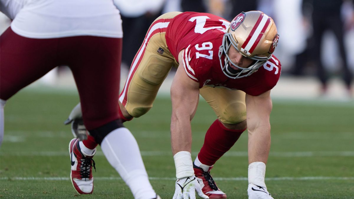 Nick Bosa outlines 49ers’ mindset for Week 17 clash vs. Commanders ...