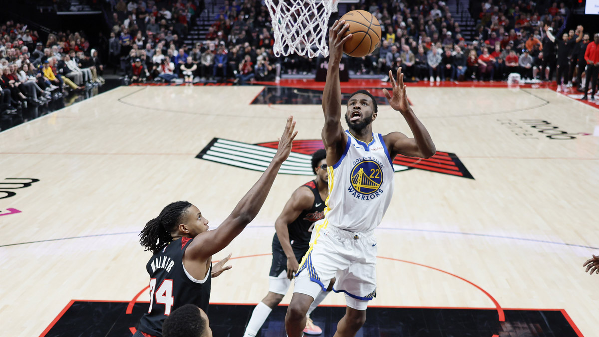 Andrew Wiggins’ benching serves as Warriors forward’s spark vs Blazers
