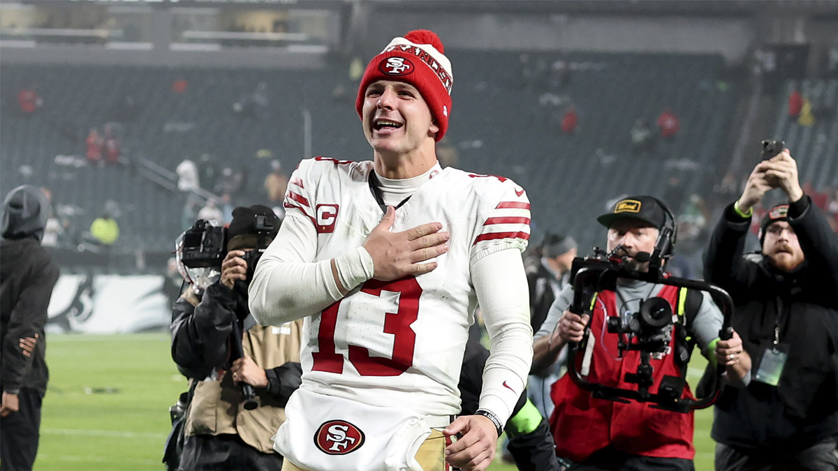 49ers QB Brock Purdy, Eagles – NBC Sports Bay Area ve California karşısında geçmişe değil, mevcut sakatlığa odaklanıyor