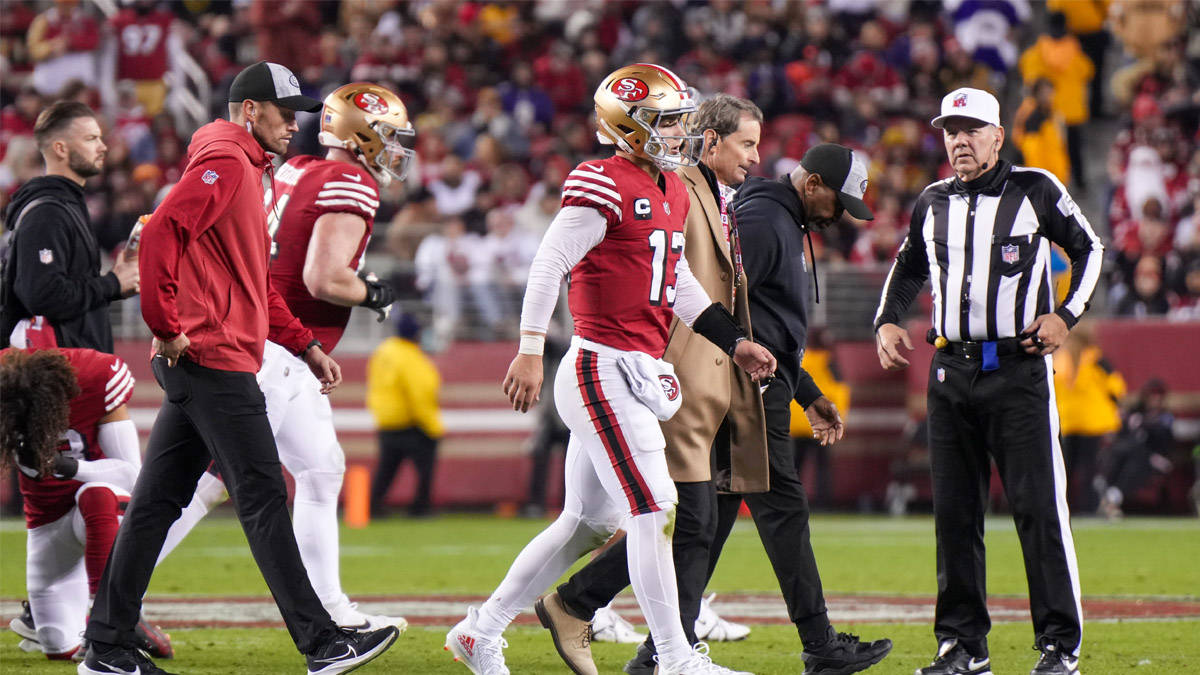 49ers’ Kyle Shanahan shares update on stinger – NBC Sports Bay Area & California