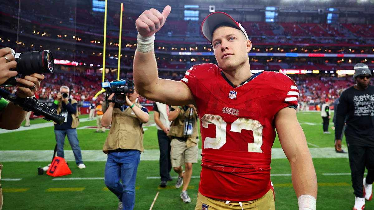 How Christian McCaffrey Made 49ers, NFL History Eight Ways Vs ...