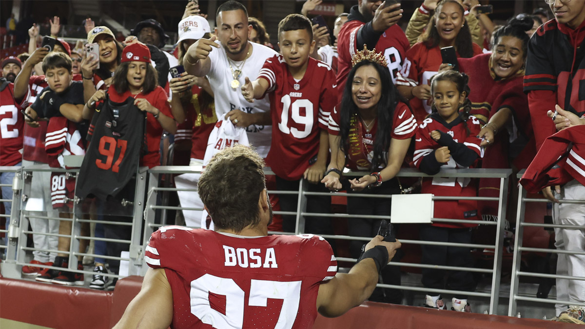 Oczekiwano, że 49ers będzie mieć dużą obecność fanów na trasie w porównaniu z liderami – NBC Sports Bay Area i Kalifornia