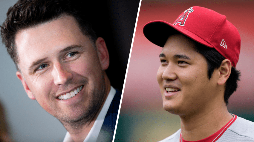 Buster Posey and Shohei Ohtani