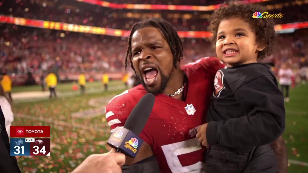 Dre Greenlaw proud to advance to Super Bowl after team’s hardfought